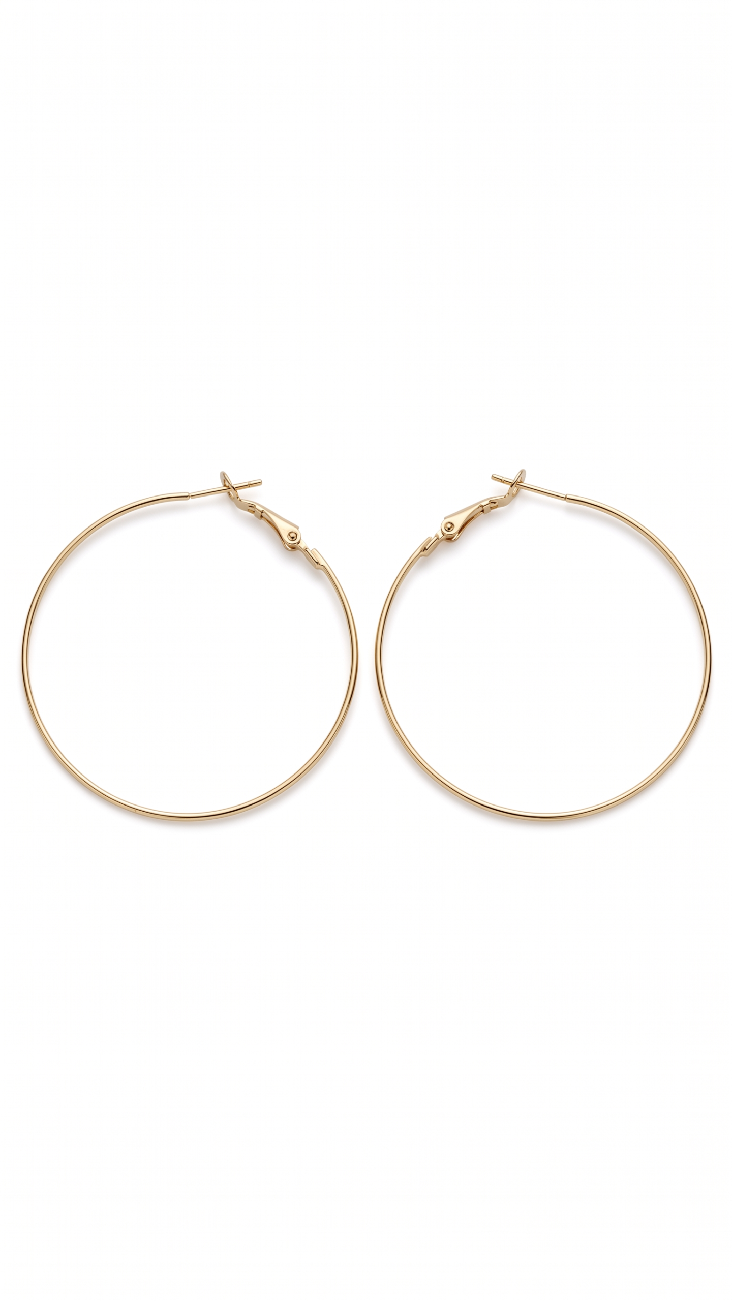 Pendientes Argollas doradas
